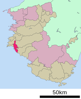 Lokasi Gobō di Prefektur Wakayama