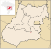 Location of Cristianópolis (Goiás)