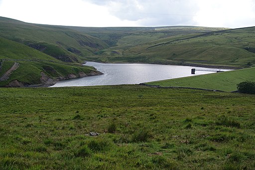 Gorpley Reservoir from Inchfield Pasture - geograph.org.uk - 2498758