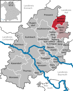 Läget för Grafengehaig i Landkreis Kulmbach