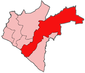 Location of District #3 in Grand Bassa County Grand Bassa-District 3.png