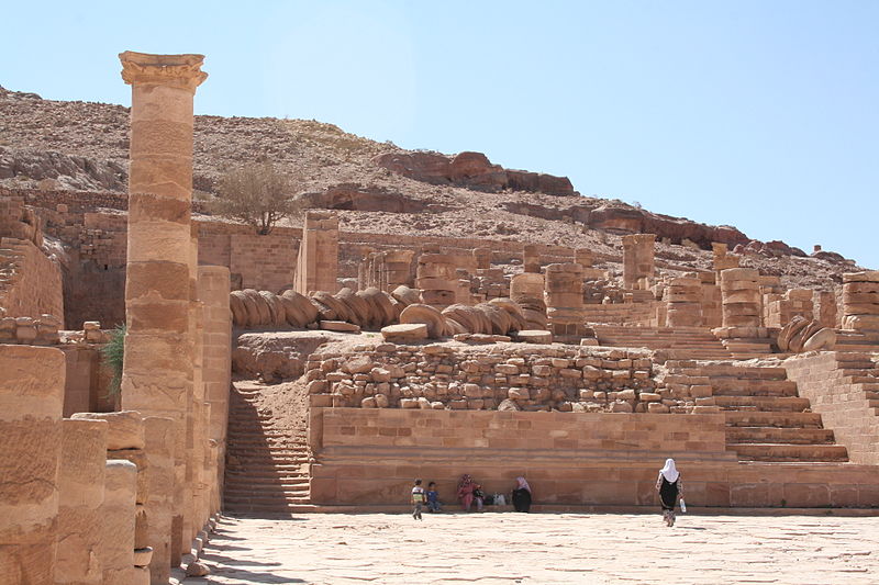 File:Great Temple, Petra, Jordan3.jpg