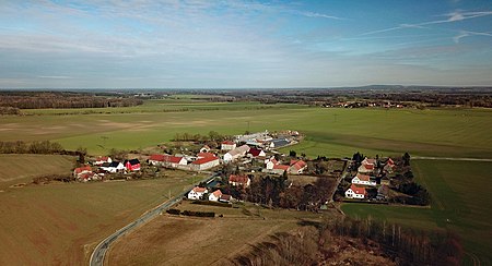 Großdubrau Jeschütz Aerial