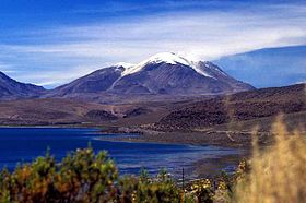 Вулкан Гуальятири в 2004 г.