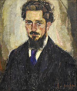 Portrét Leo Van Puyvelde, 1917, Museum of Fine Arts, Gent