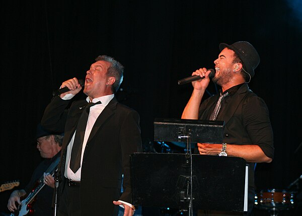 Barnes with Guy Sebastian, 6 March 2008 State Theatre