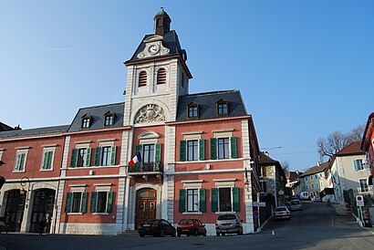 So kommt man zu Gex La Ville mit den Öffentlichen - Mehr zum Ort Hier