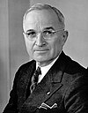 Harry S. Truman, thirty-third President of the United States