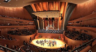 Orchesterprobe in der Helzberg Hall