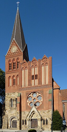 Herne-Wanne Unser Fritz Strasse Lutherkirche Front