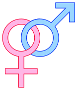 A Heterosexuality symbol.