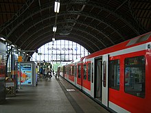 Bahnsteig der S-Bahn