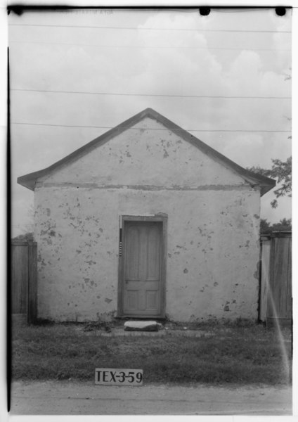 File:Historic American Buildings Survey, Arthur W. Stewart, Photographer May 15, 1936 EAST ELEVATION (FRONT). - First Catholic Church, Angelo Street, Castroville, Medina County, TX HABS TEX,163-CAST,8-1.tif