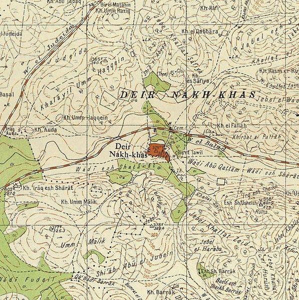 File:Historical map series for the area of Dayr Nakhkhas (1940s).jpg