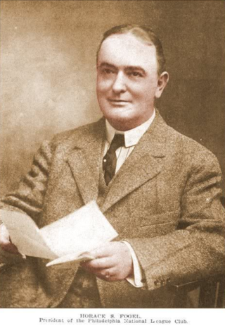 <span class="mw-page-title-main">Horace Fogel</span> American baseball executive