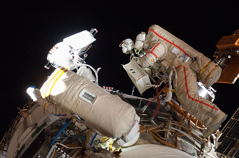 File:ISS-40 EVA-1 (a) Alexander Skvortsov and Oleg Artemyev.jpg