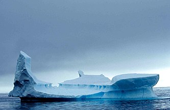 Iceberg near north-eastern coast of Baffin Island