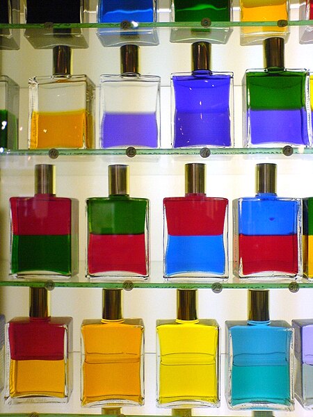 File:Image-Glass flacons with colorful fluids-2.JPG