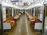 1次車の車内（デハ2251） 9000系と類似