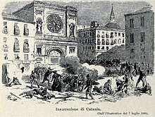 Catania insurrection Insurrezione di Catania - LSGSN 1860 Pag. 86.JPG