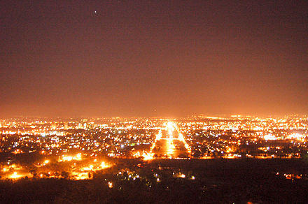 Islamabad at night