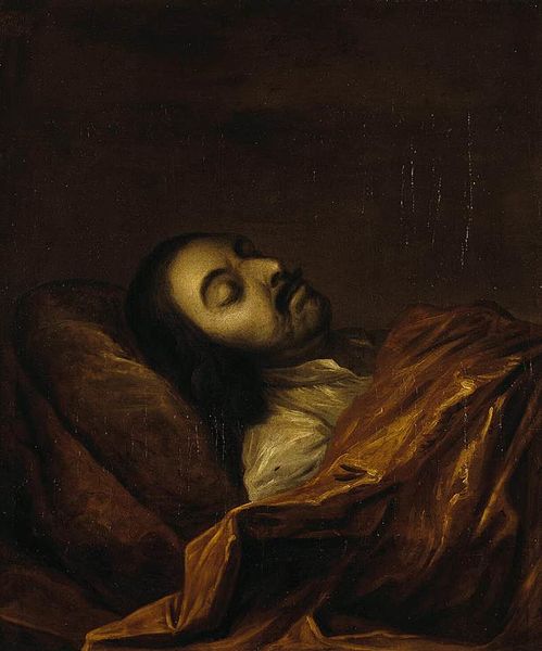 File:Ivan Nikitin - Portrait of Peter the Great on his Death-Bed - WGA16574.jpg