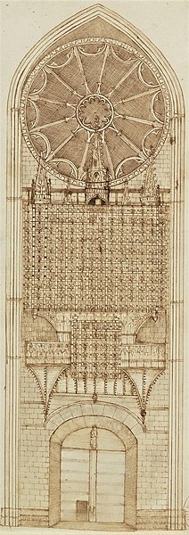 File:Jacques Cellier - Cathédrale de Reims - Orgues au revers portail du cloître (1583-1587).jpg