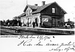Jakobsbergs stationshus 1904-1905.