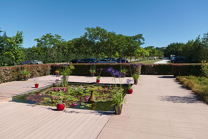 English: Botanical garden "Jardin des Martels". Français : Jardin botanique « Jardin des Martels ».