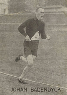 Johan Badendyck Norwegian long-distance runner