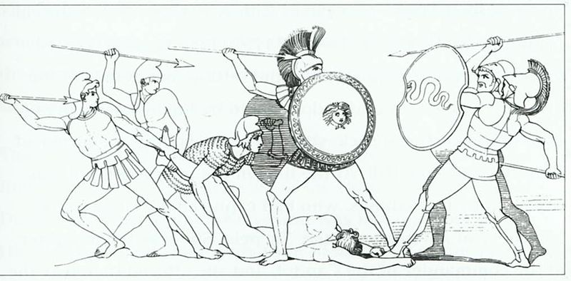 File:John Flaxman - The Fight for the Body of Patroclus - WGA07913.jpg