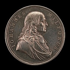 John Milton, 1608-1674, Poet [obverse]