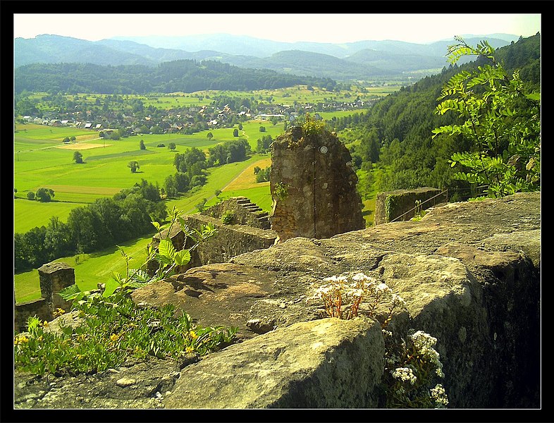 File:July German Kaiser Time, protestant Fortress Hochburg destroyed 1688 by Louis XIV (Lui Katzenohr) - Master Habitat Rhine Valley Photography 2013 Keycode-Saga , in situation of distress Germany twelf ghost-Chevaliers - panoramio (20).jpg