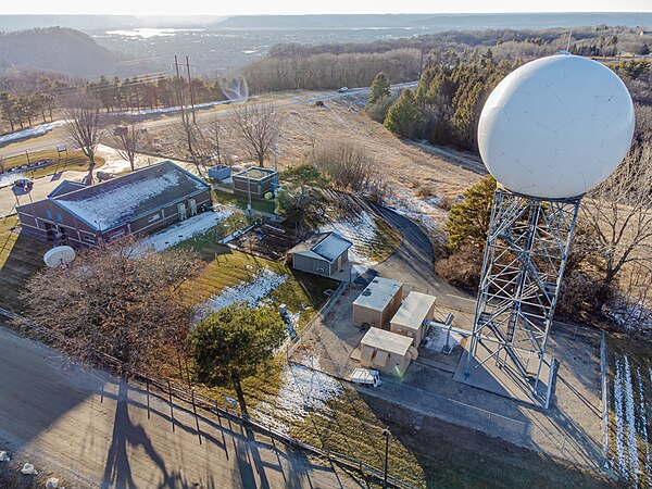 NEXRAD Radar near La Crosse, Wisconsin