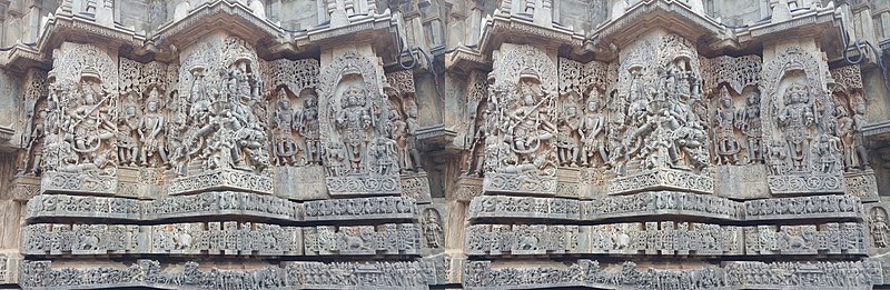 Shiva, Durga, Narasimha, Brahma, and other sculptures