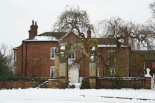 Kettlethorpe Hall Victorian house in Kettlethorpe, Lincolnshire, England