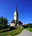 English: Subsidiary church Saint Lorenz at Grossbuch Deutsch: Filialkirche Heiliger Lorenz in Grossbuch