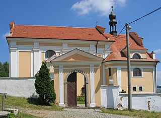 Oselce Village in Czech Republic