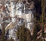 Kropfenstein ruins Ruina Grotta