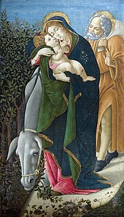 Vignette pour La Fuite en Égypte (Botticelli)