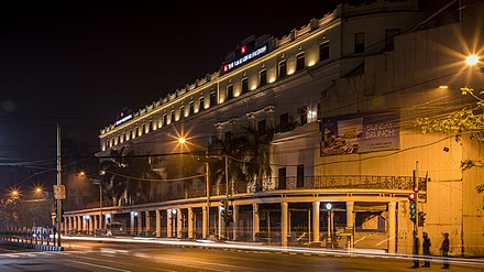 Great Eastern Hotel at night