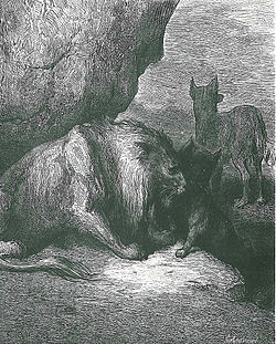 Image illustrative de l’article Le Lion, le Loup et le Renard