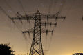 Overhead power line 380 kV in Germany