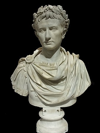 Bust of Augustus; c. 25 BC; marble; height: 83.5 cm, width: 83.5 cm; Louvre-Lens (Lens, France)