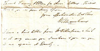 Letter which mentions William Wilberforce. Letter by William Evans circa 1820.jpg