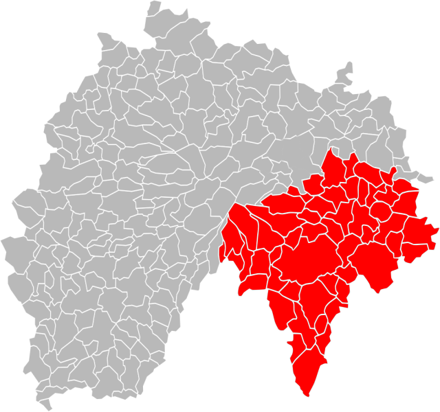 File:Localisation EPCI Saint-Flour Communauté dans le Cantal, France.svg