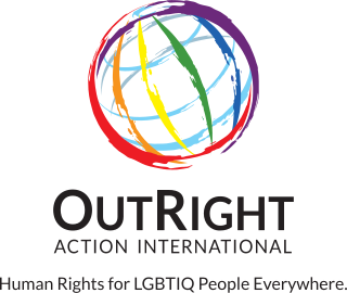 <span class="mw-page-title-main">OutRight Action International</span> LGBTIQ human rights organization