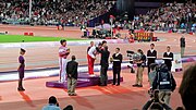 Miniatuur voor Atletiek op de Olympische Zomerspelen 2012 – Discuswerpen vrouwen