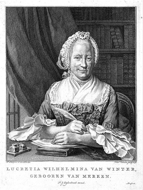 Lucretia Wilhelmina van Merken, 1771 portrait