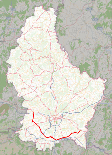 Route nationale 13 (Luxembourg)